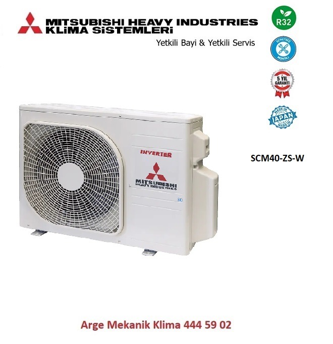 Mitsubishi Multi Klima Dış Ünite SCM40 Max Soğ 20131 Btu