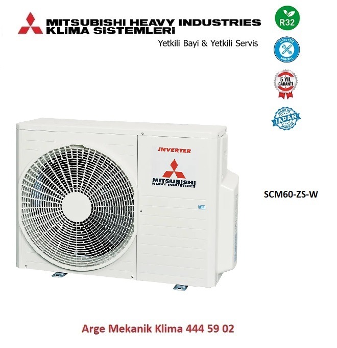 Mitsubishi Multi Klima Dış Ünite SCM60 Max Soğ 25590 Btu