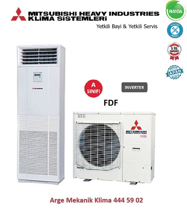 Mitsubishi Salon Tipi Klima FDF125VNA 45000 Btu