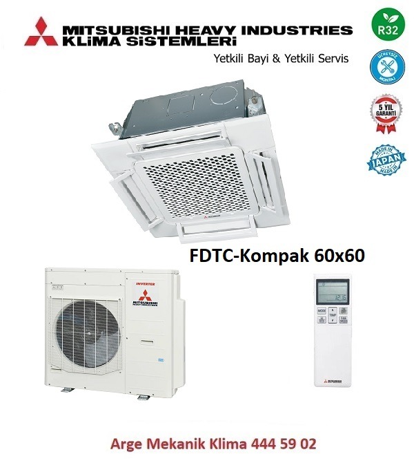Mitsubishi Kaset Tipi Klima FDTC50ZSX 18000 Btu