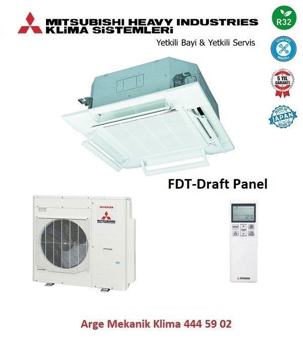Mitsubishi Kaset Tipi Klima FDT100VNA 34000 Btu
