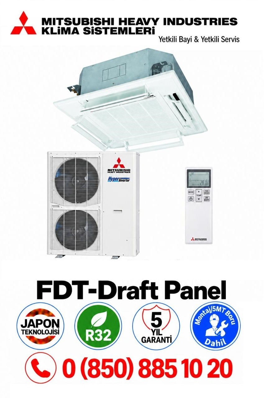 Mitsubishi Kaset Tipi Klima FDT125VNX 48000 Btu