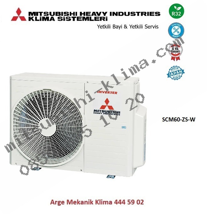 Mitsubishi Multi Klima Dış Ünite SCM60 Max Soğ 25590 Btu