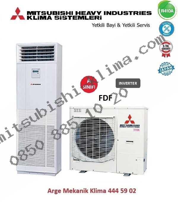 Mitsubishi Salon Tipi Klima FDF125VNA 45000 Btu